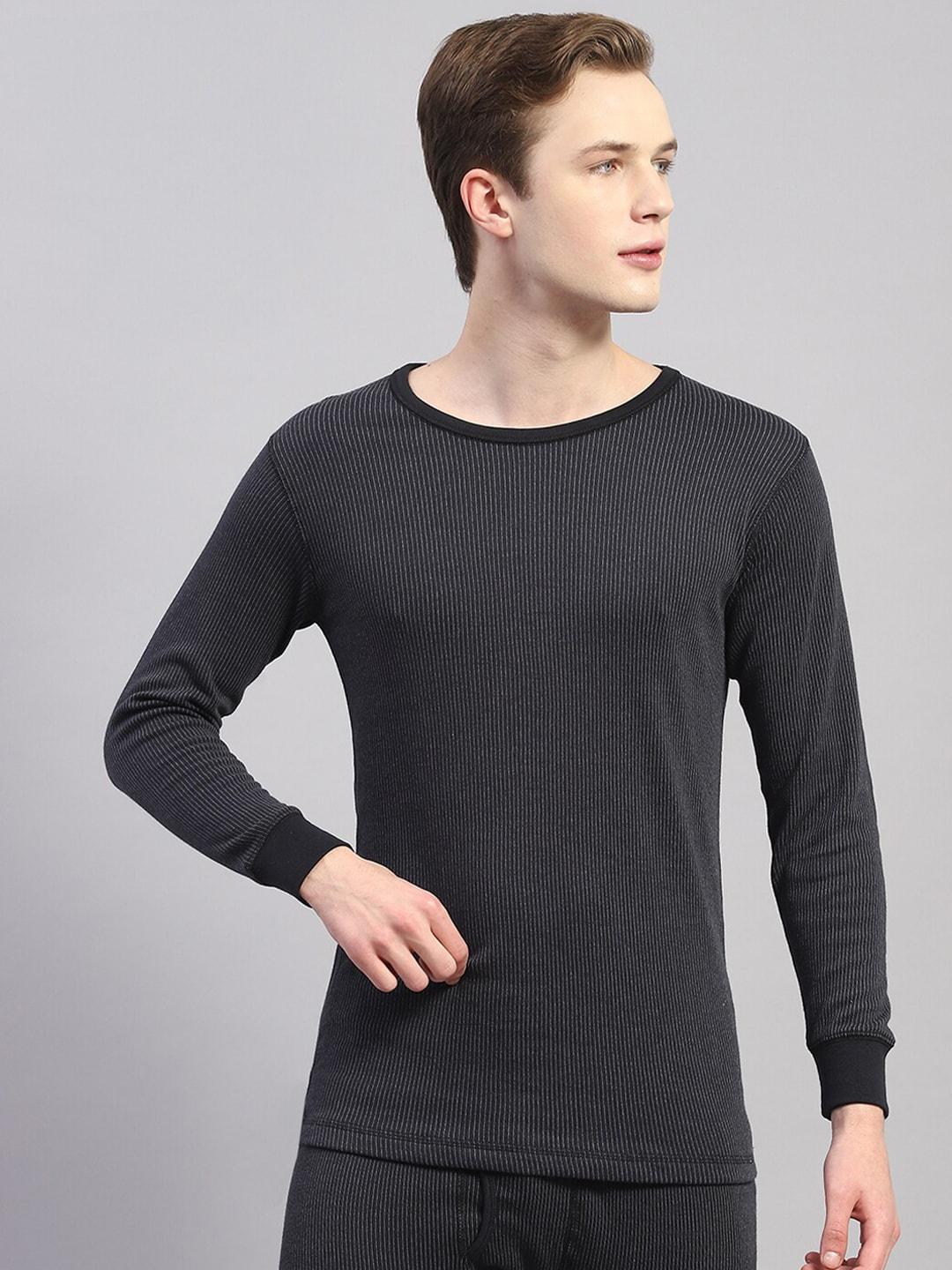monte carlo ribbed cotton thermal top