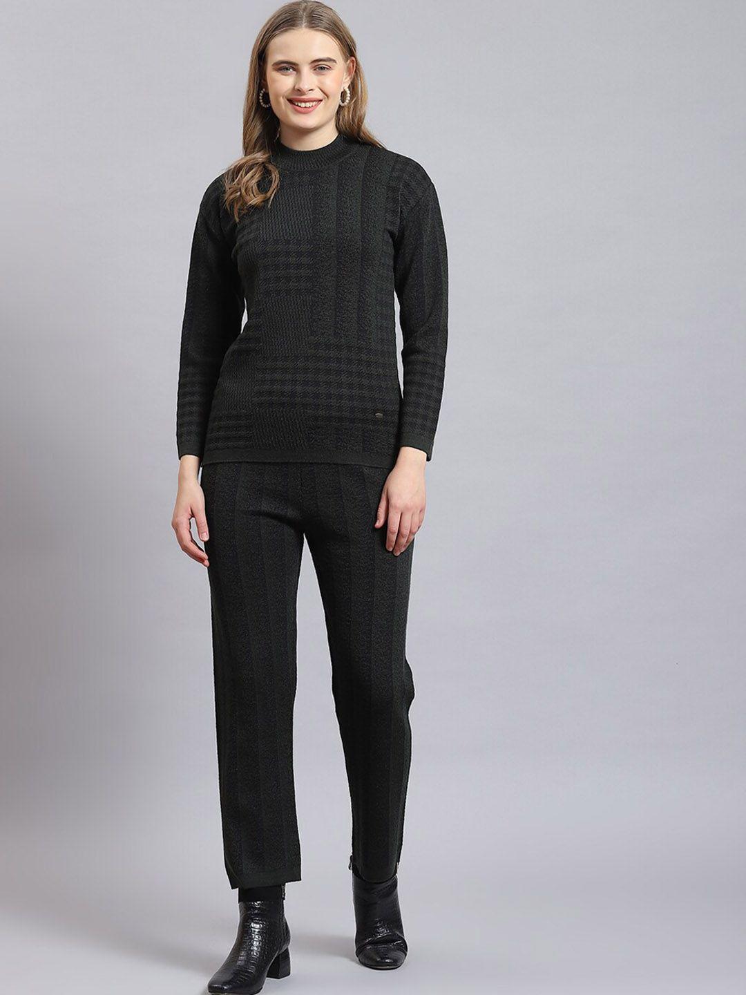 monte carlo self design sweater with trousers