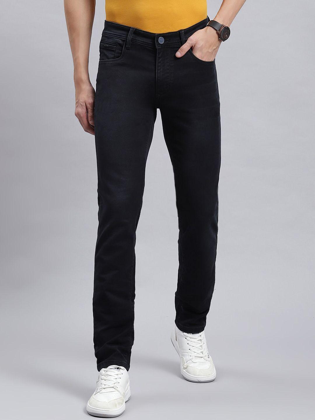 monte carlo smart mid-rise slim fit jeans