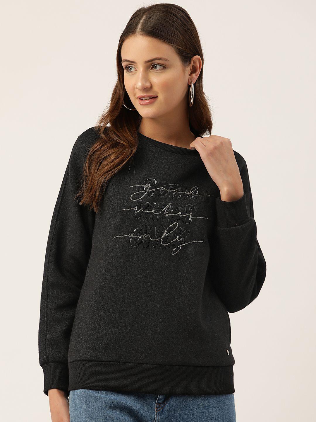 monte carlo women embroidered sweatshirt