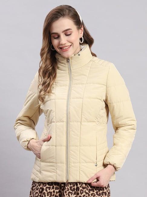 monte carlo beige puffer jacket