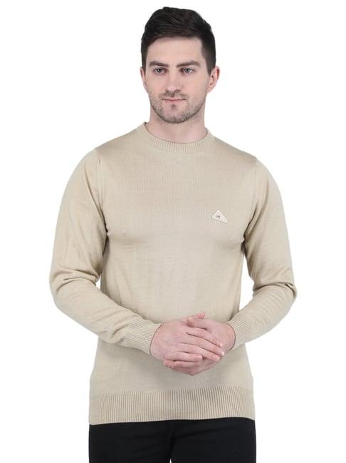 monte carlo beige regular fit sweater