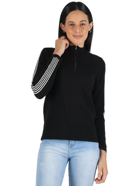 monte carlo black full sleeves pullover