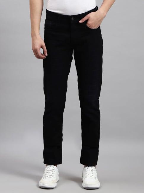 monte carlo black narrow fit jeans