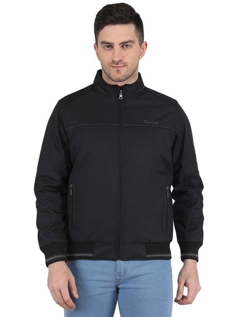 monte carlo black regular fit jacket