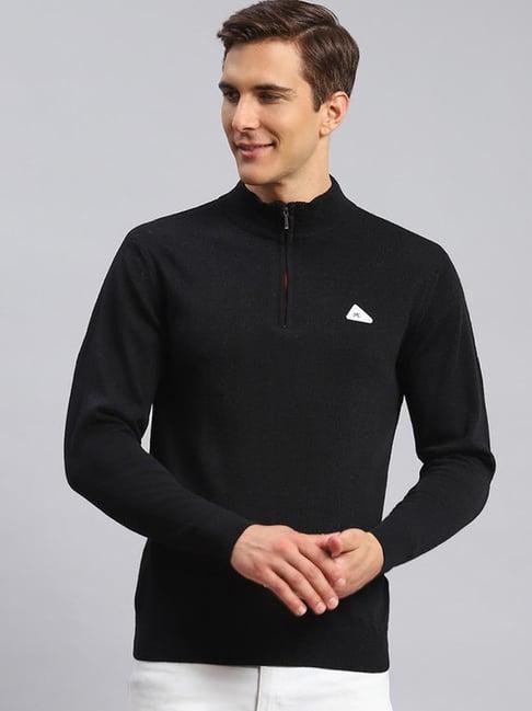 monte carlo black regular fit pullover