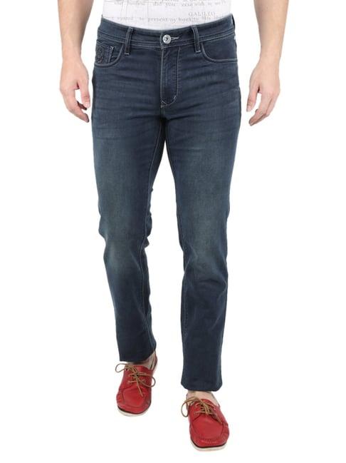 monte carlo blue narrow fit jeans