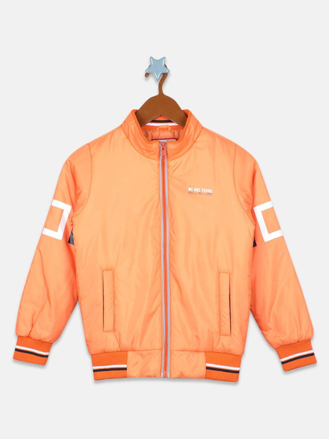 monte carlo boys mock collar bomber jacket