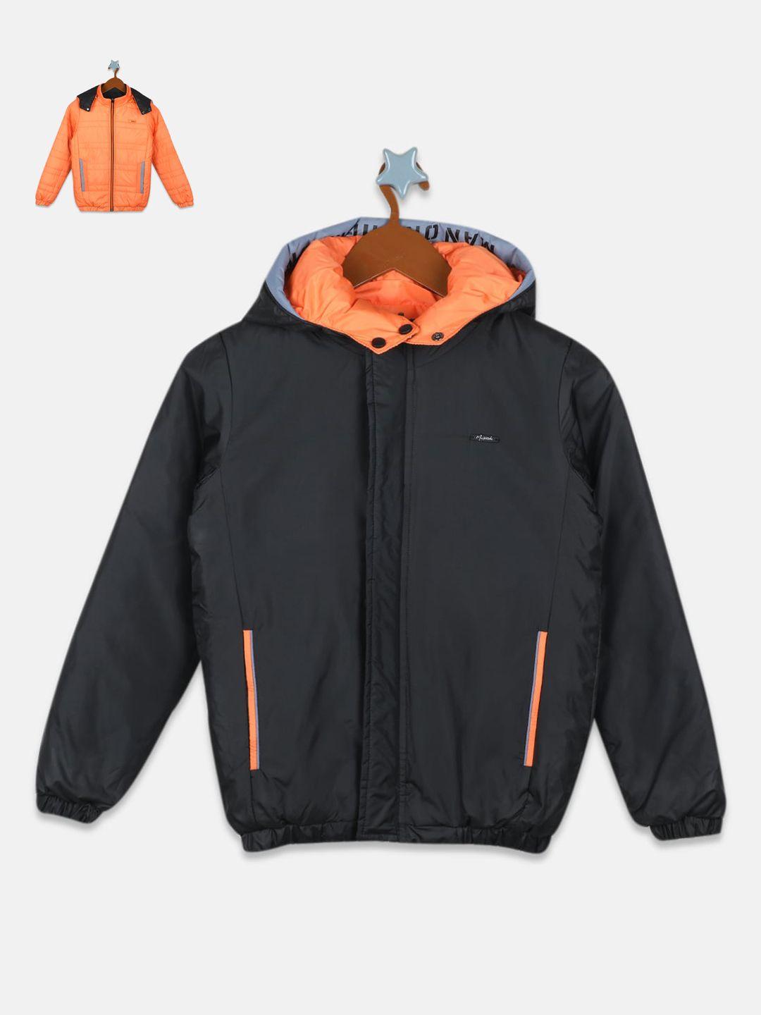 monte carlo boys reversible padded jacket