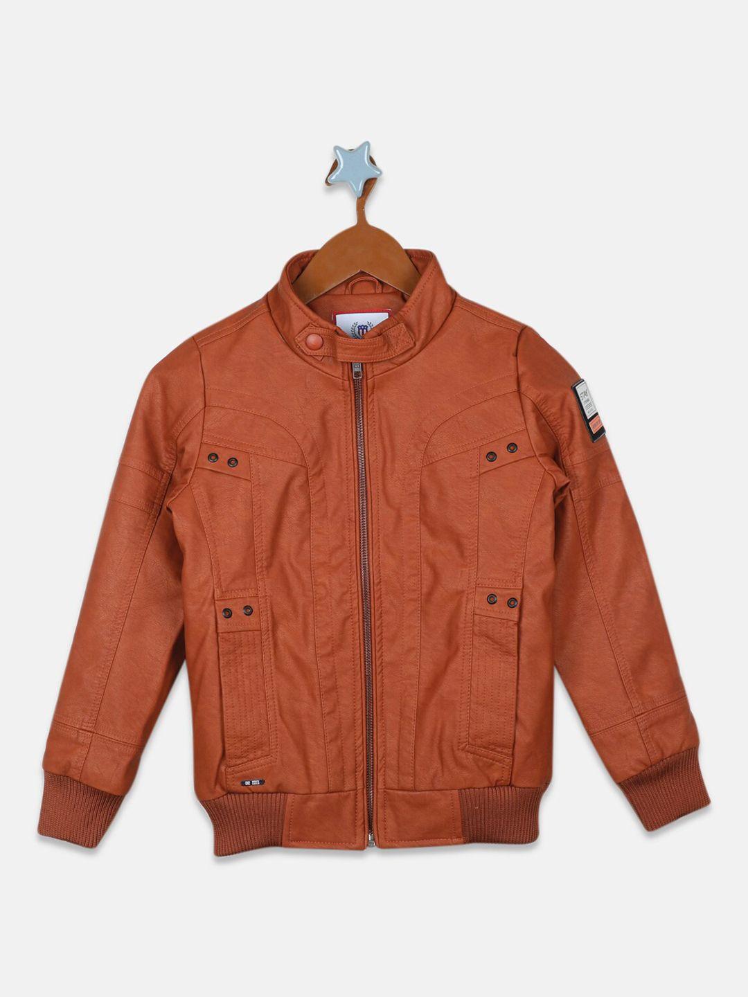 monte carlo boys solid biker jacket