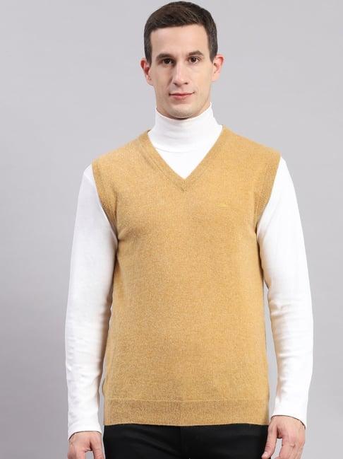 monte carlo camel regular fit sweater