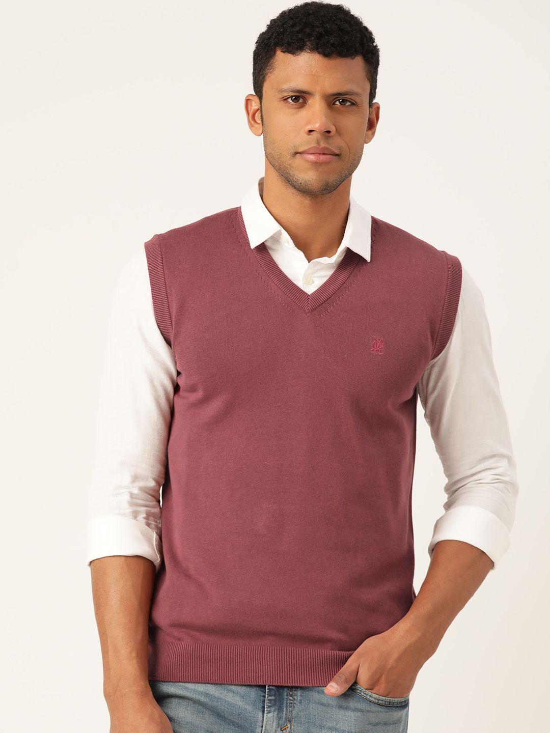 monte carlo flat knit cotton sweater vest