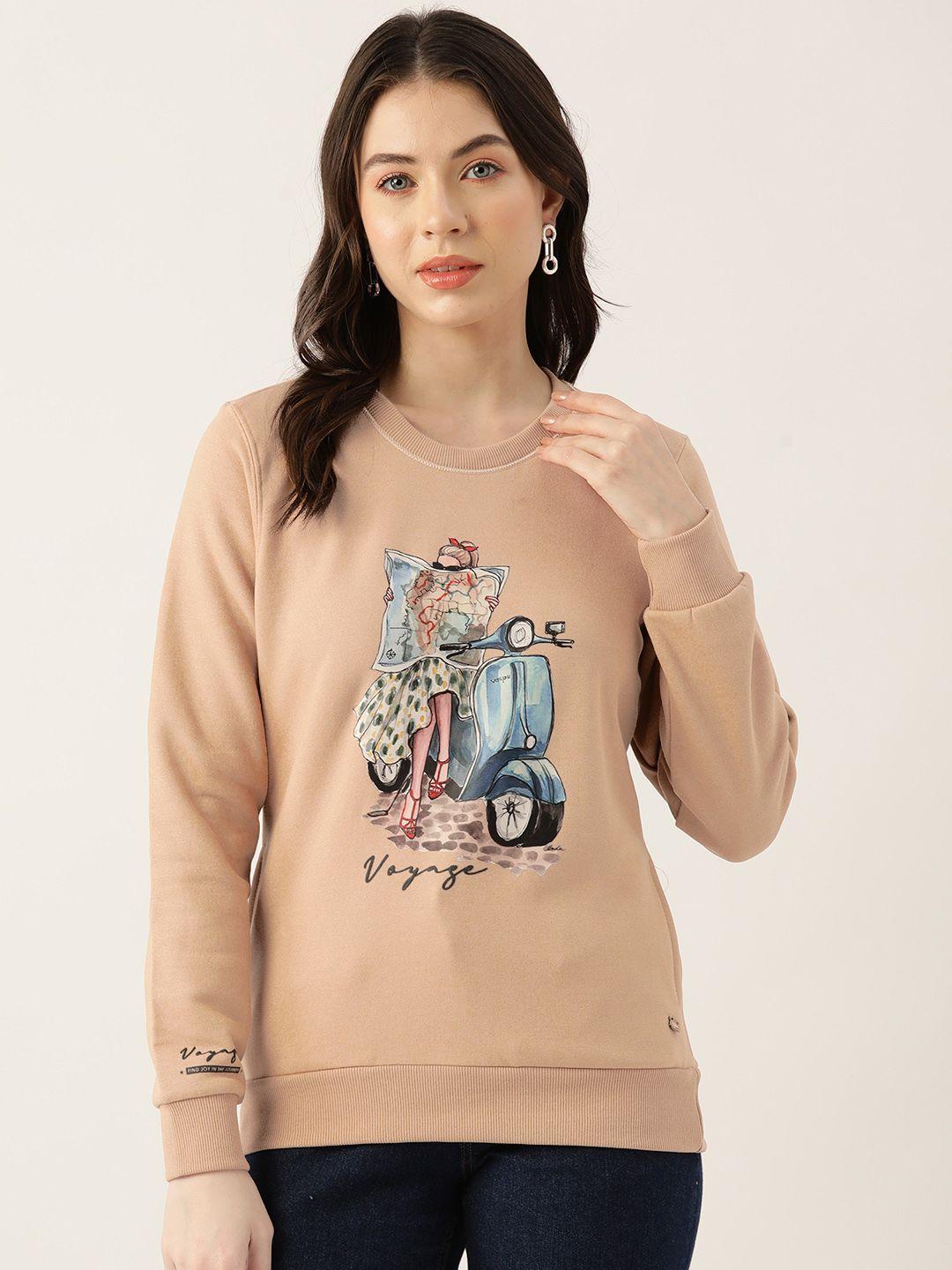 monte carlo graphic printed sweatshirt