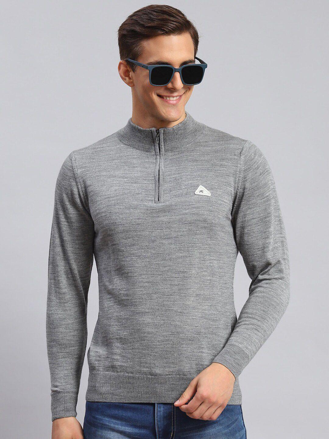 monte carlo high neck woollen pullover