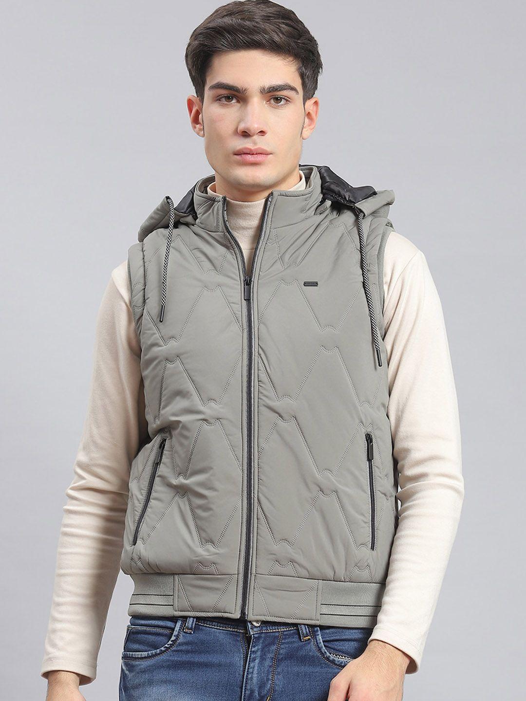 monte carlo hooded lightweight padded jacket