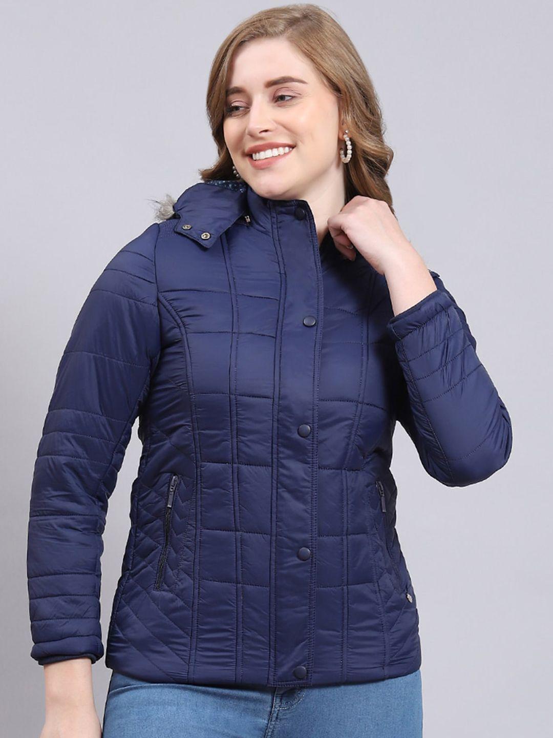 monte carlo hooded lightweight padded jacket