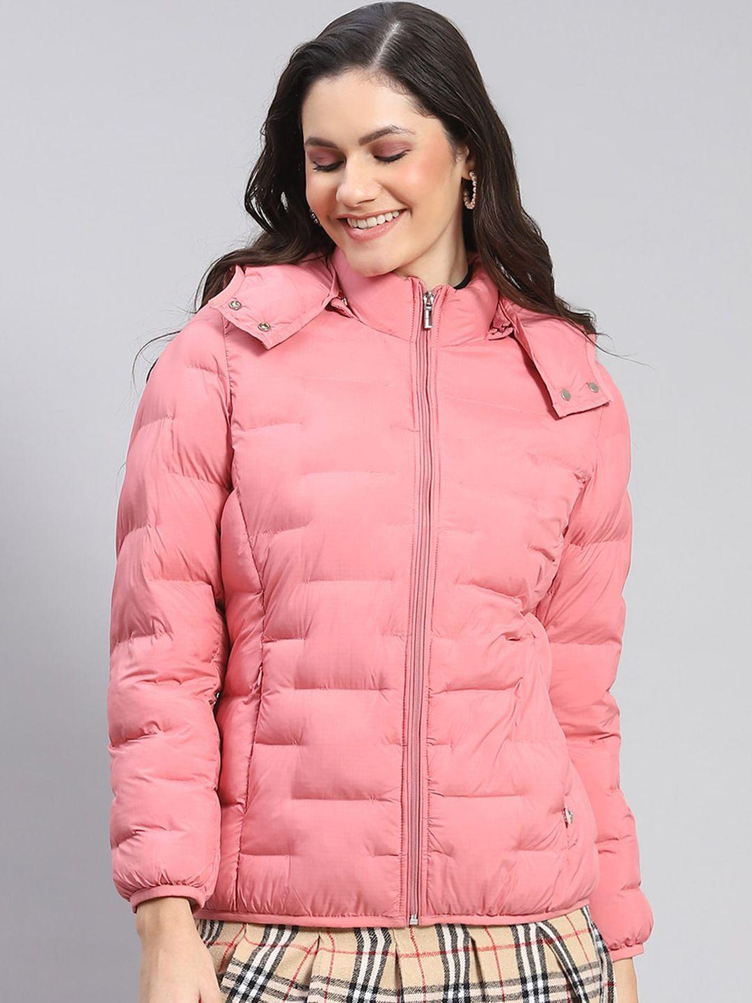 monte carlo hooded lightweight puffer jacket