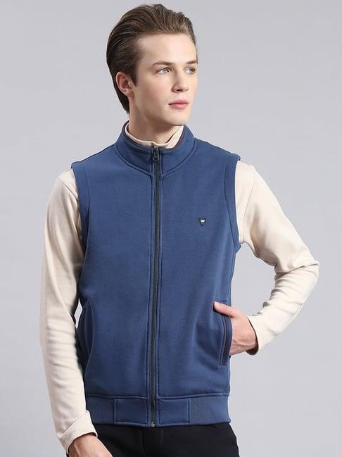 monte carlo indigo regular fit sweatshirt