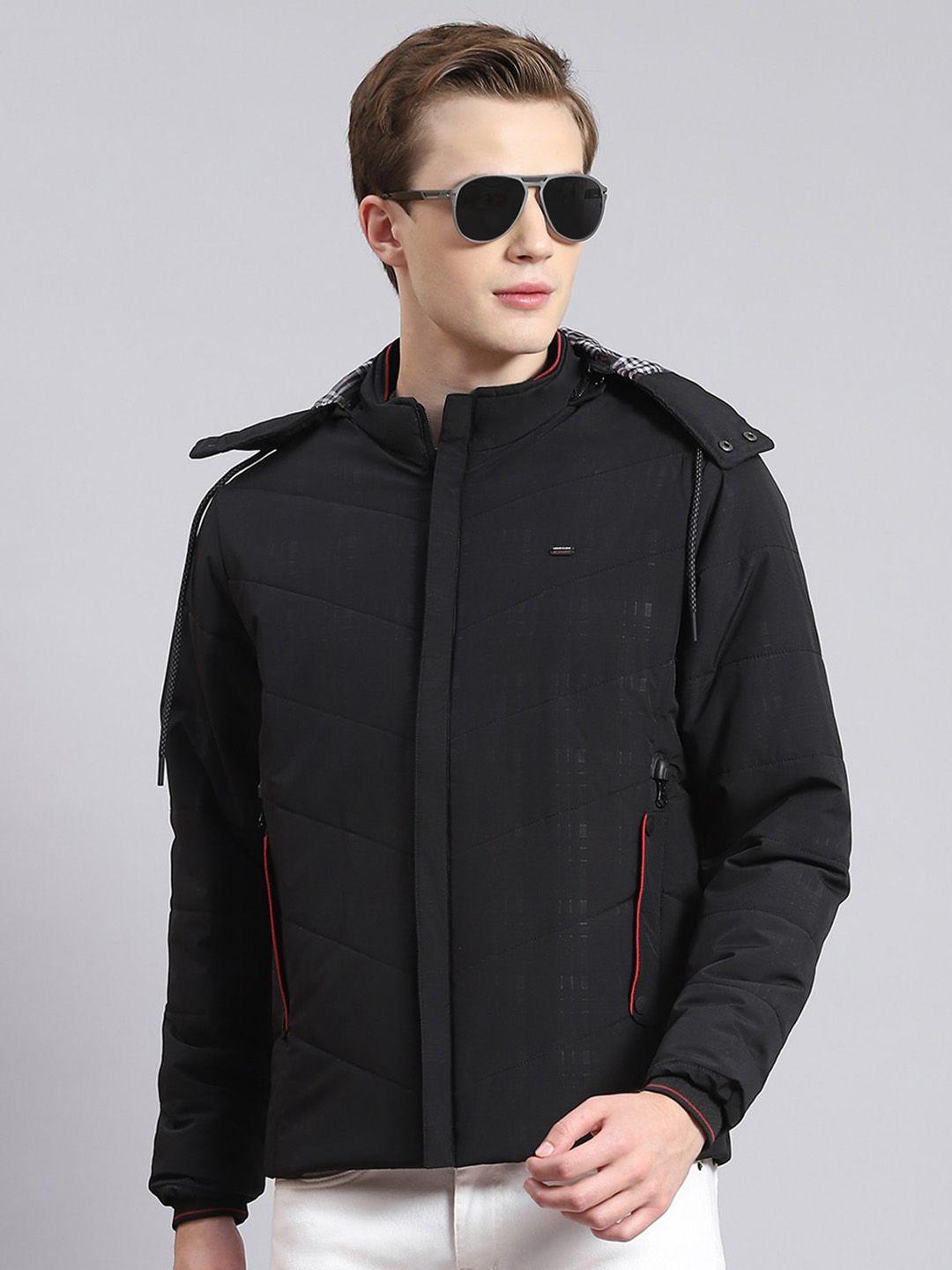 monte carlo lightweight hooded open front jacket