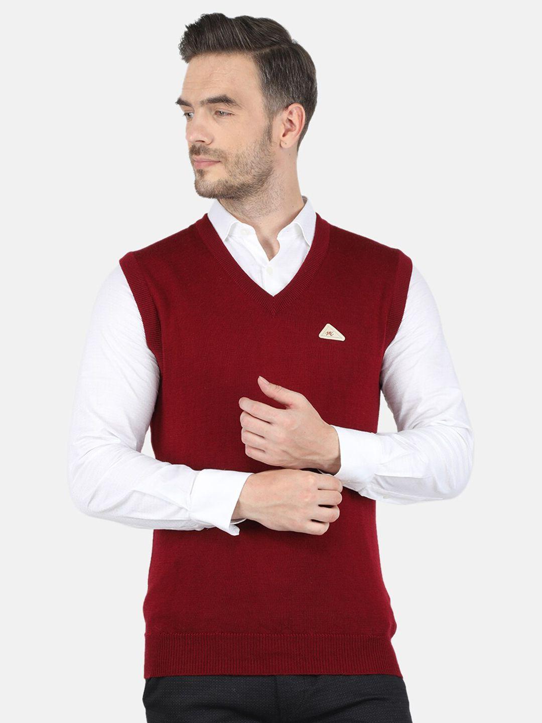 monte carlo men maroon & persian plum pullover