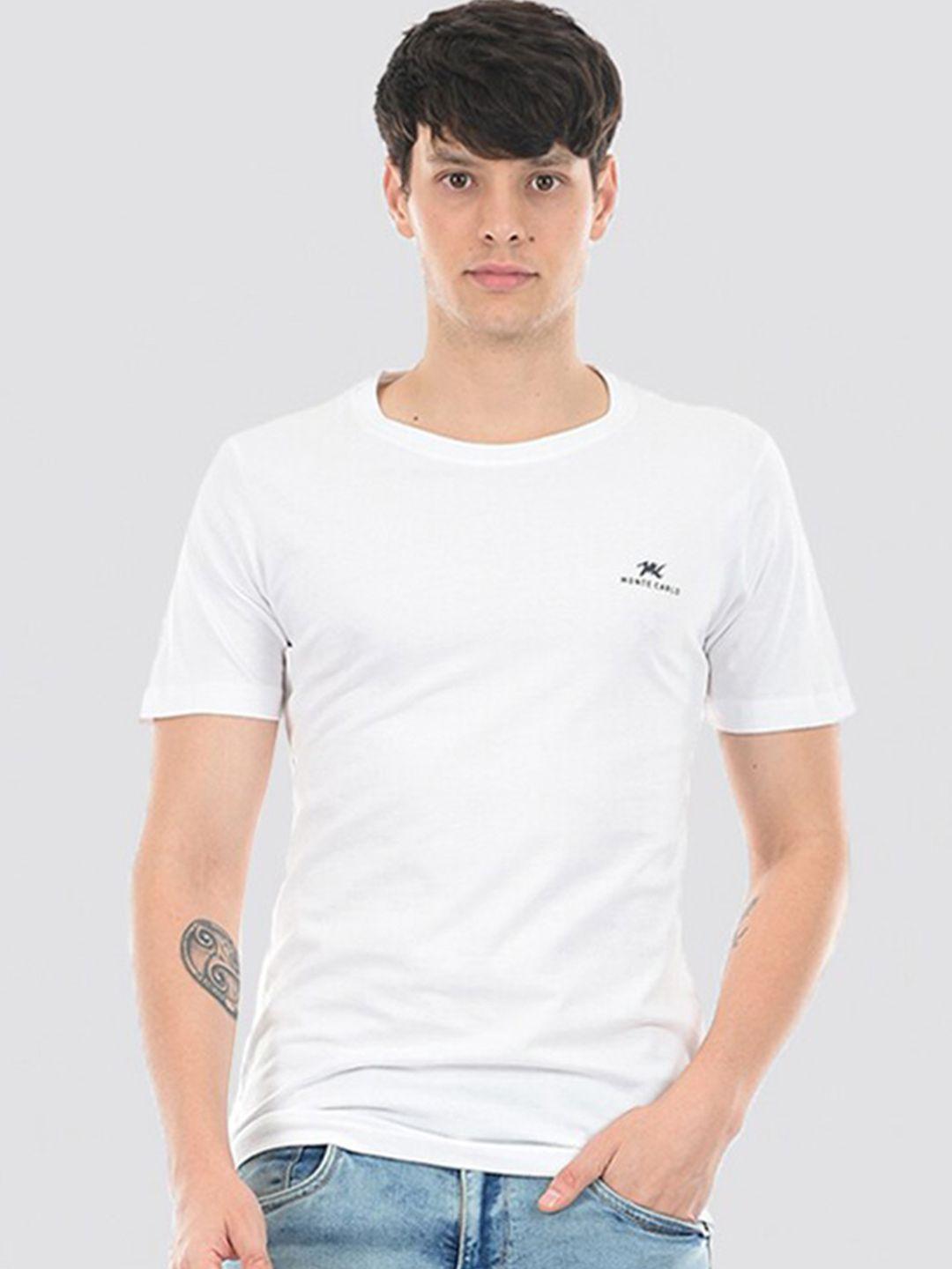 monte carlo men white 3 t-shirt