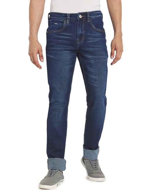 monte carlo mid blue skinny fit jeans