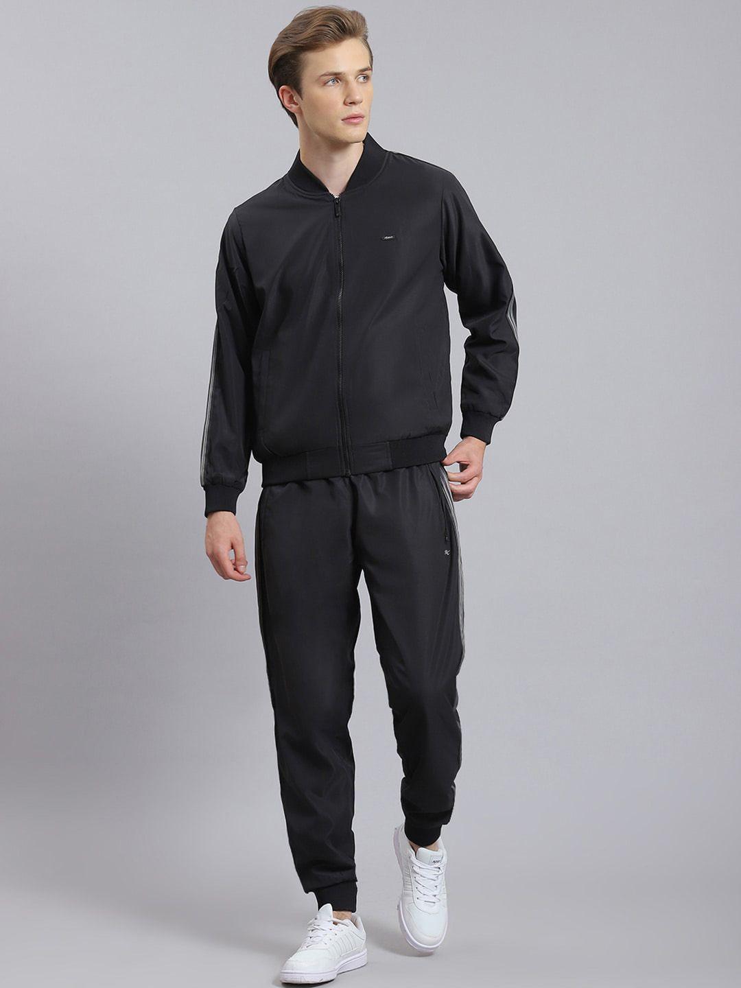 monte carlo mock collar long sleeves tracksuits
