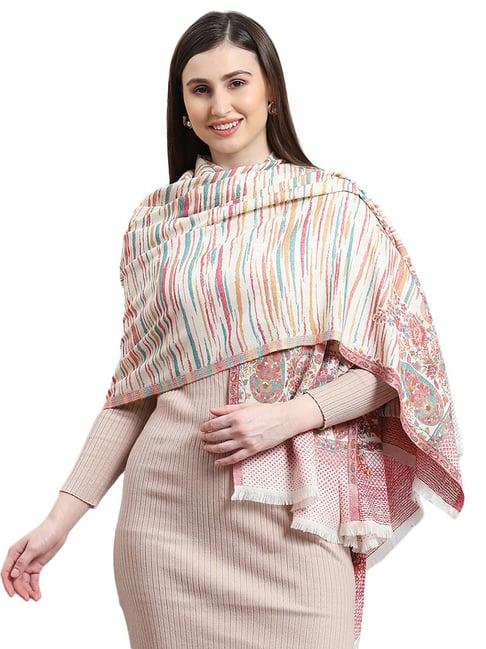 monte carlo multicolor printed shawl