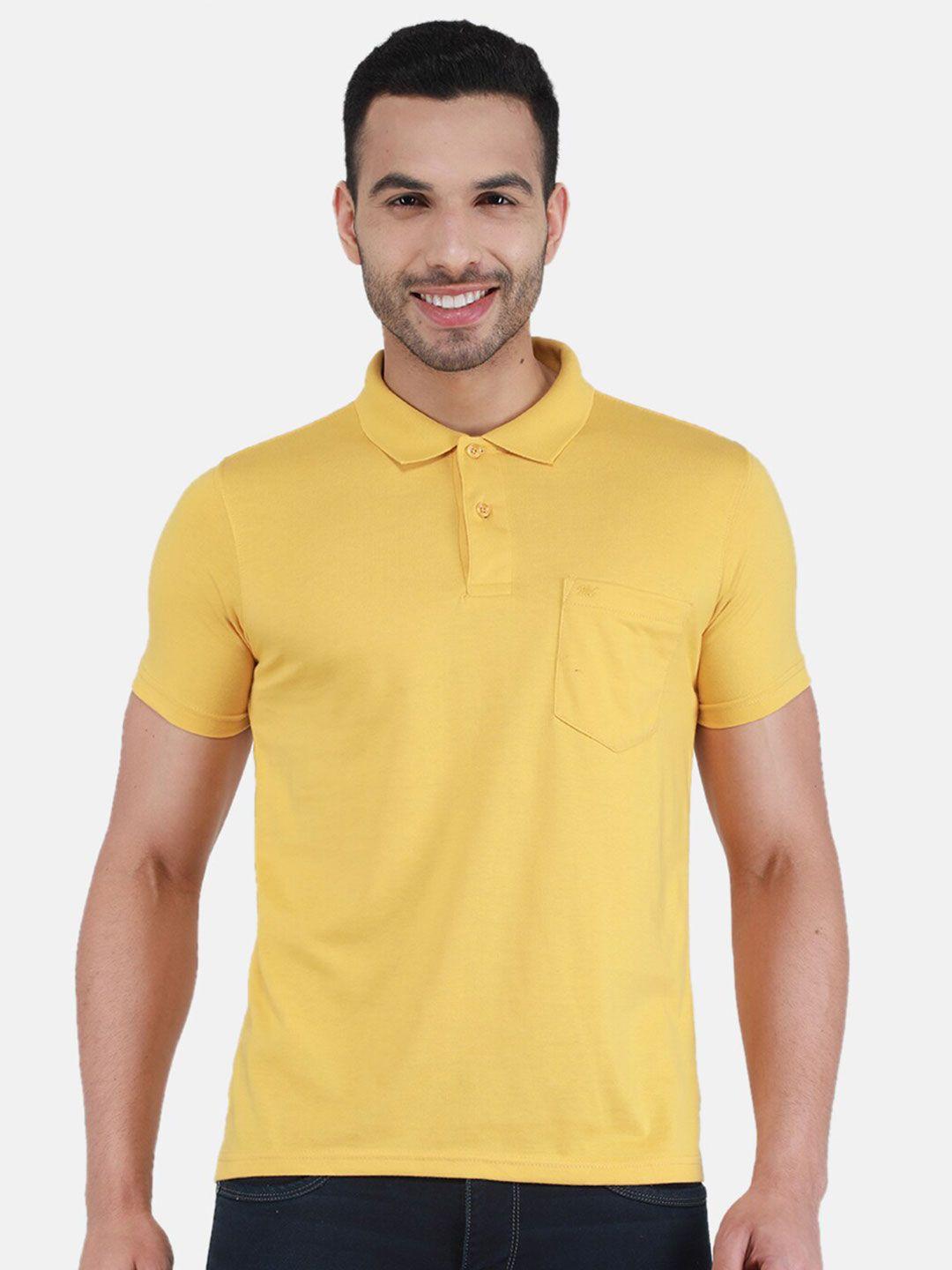 monte carlo polo collar short sleeves t-shirt