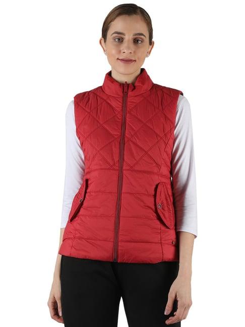 monte carlo red regular fit jacket