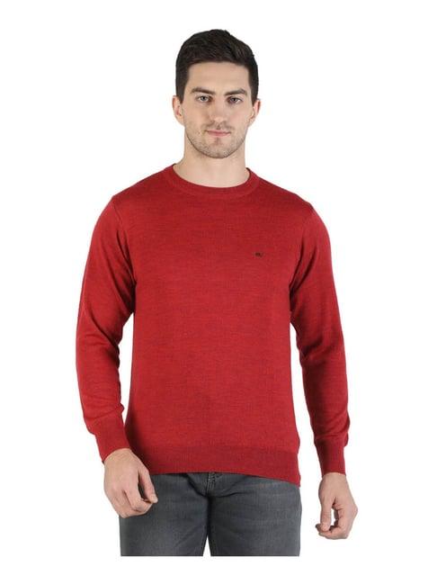 monte carlo red regular fit pullover