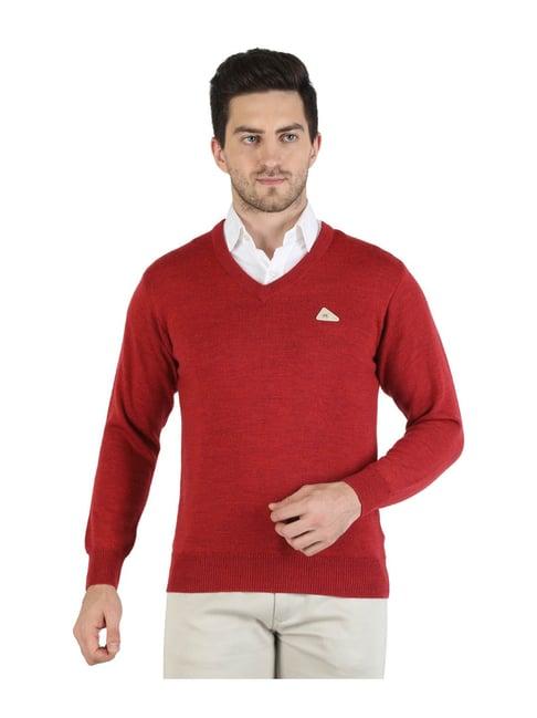 monte carlo red regular fit pullover