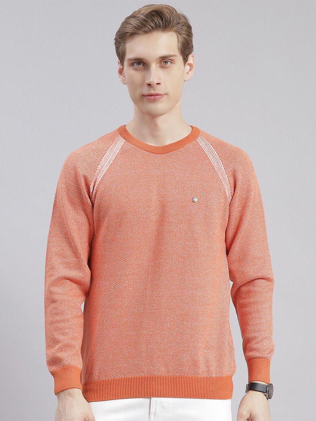 monte carlo round neck long sleeves pullover