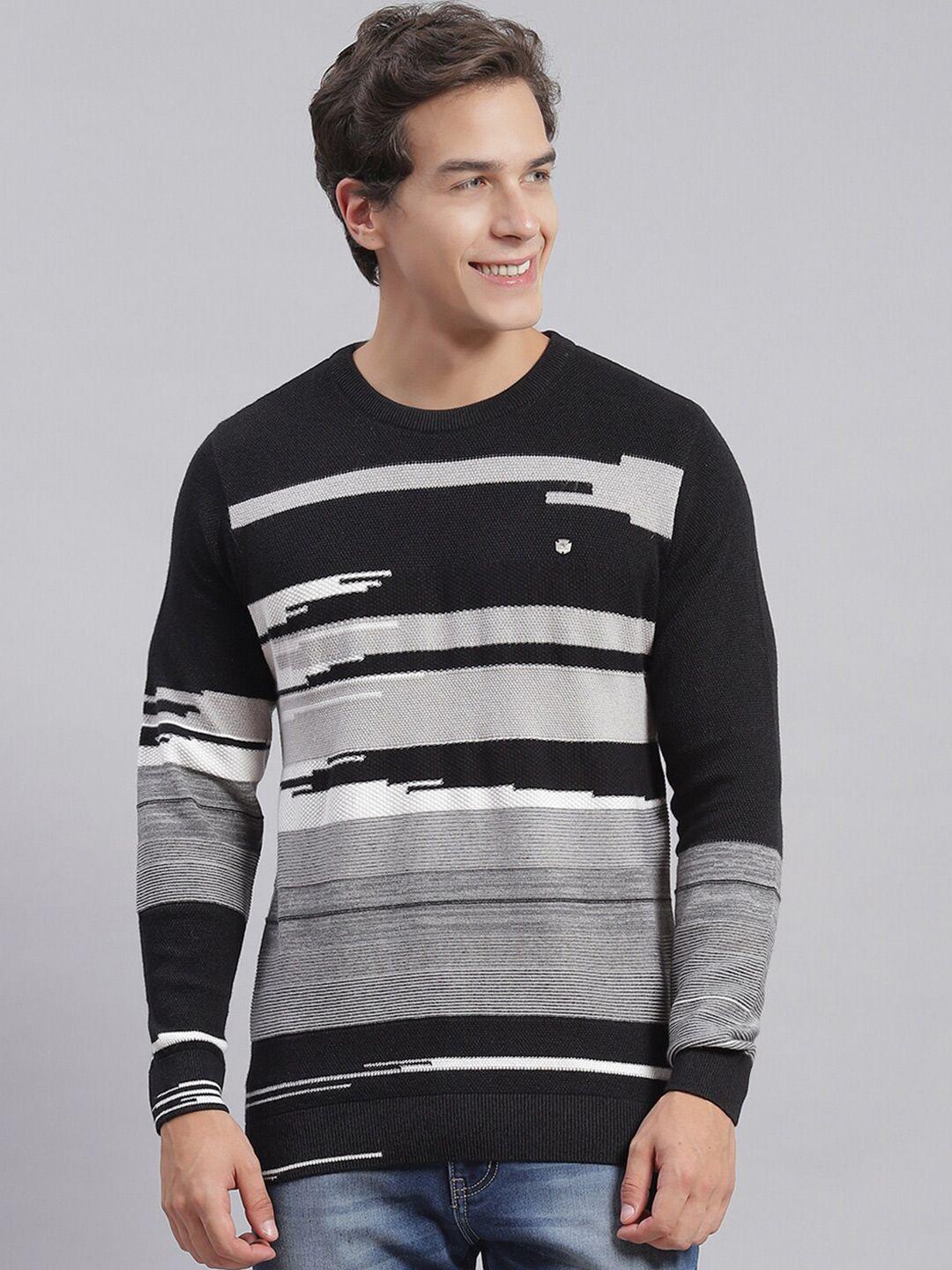 monte carlo self design woollen pullover sweater