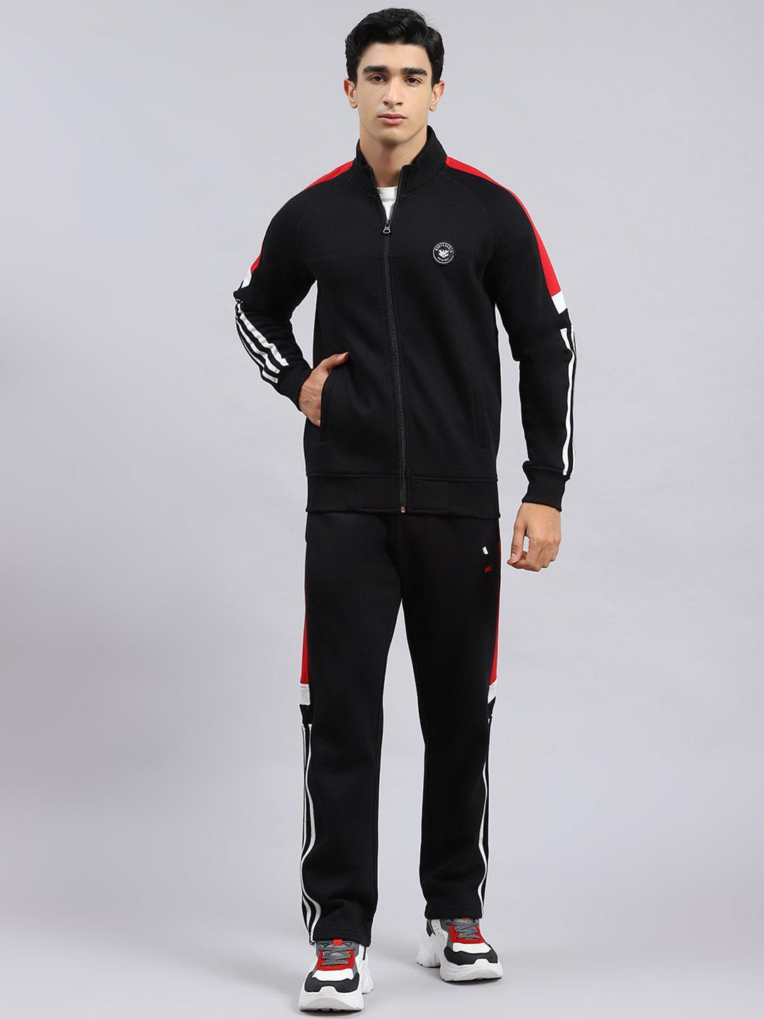 monte carlo stand collar long sleeves tracksuits