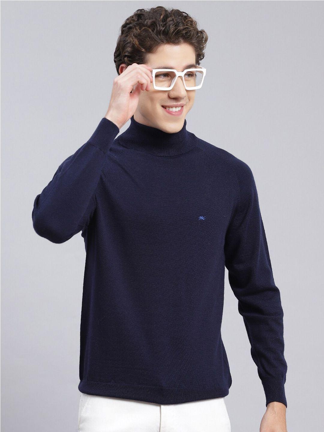 monte carlo turtle neck woollen pullover