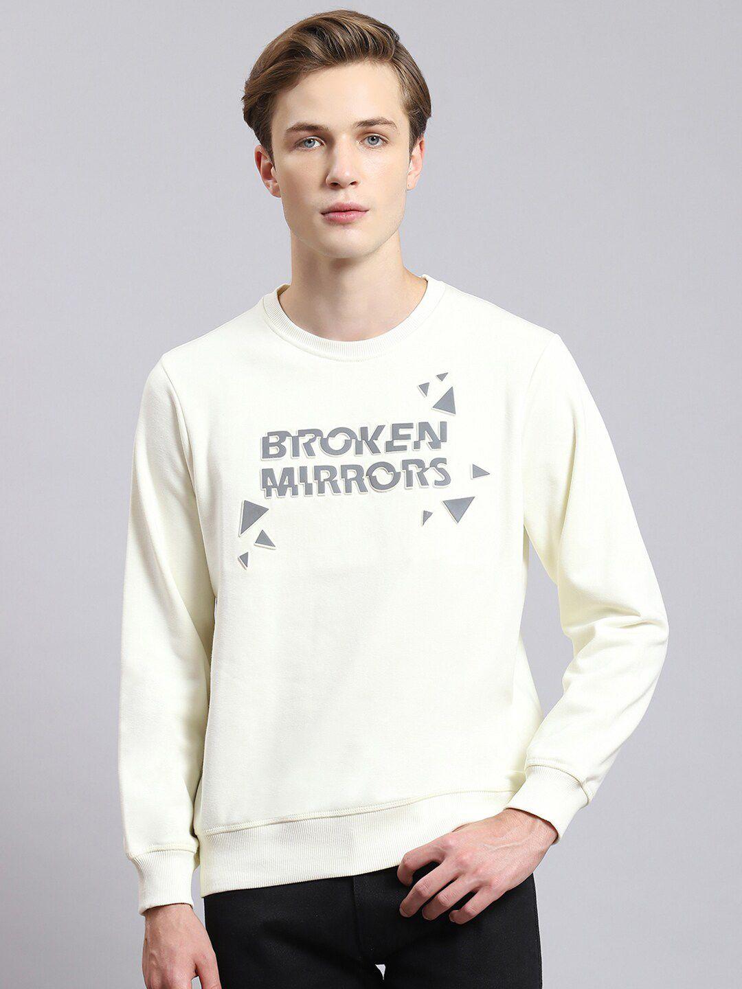 monte carlo typography printed pullover