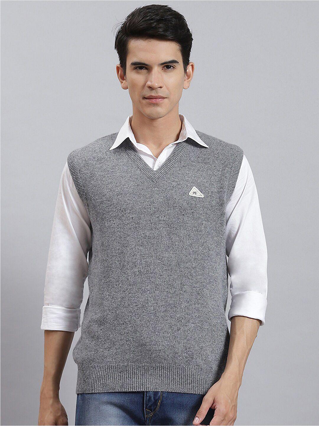 monte carlo v-neck woollen sweater vest