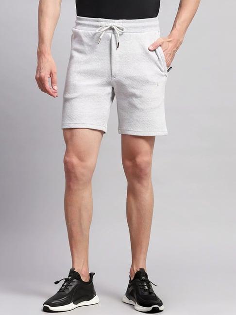 monte carlo white regular fit bermuda shorts