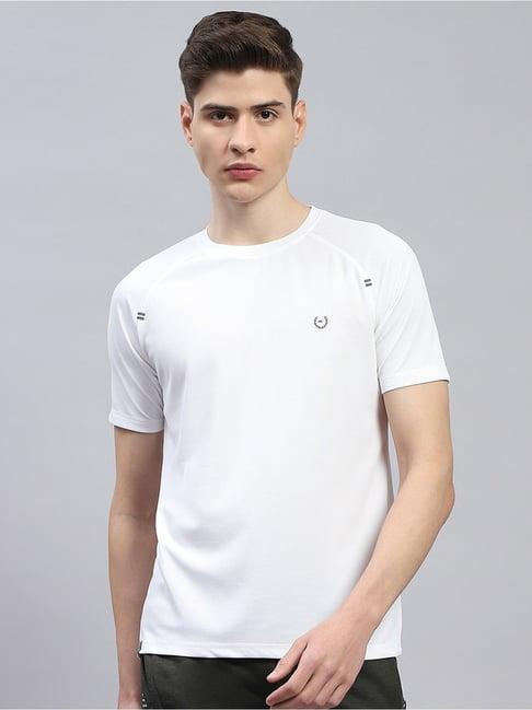 monte carlo white regular fit t-shirt