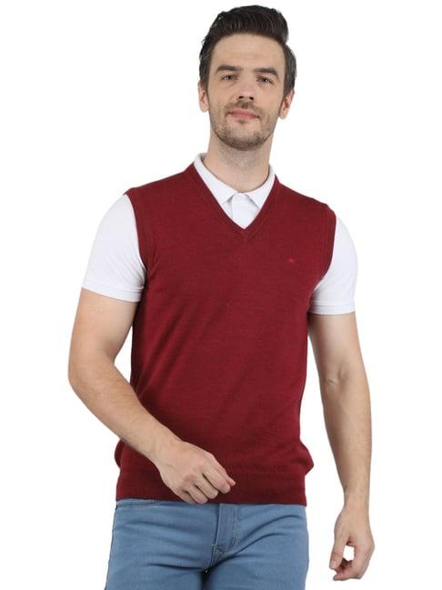 monte carlo wine regular fit sweater