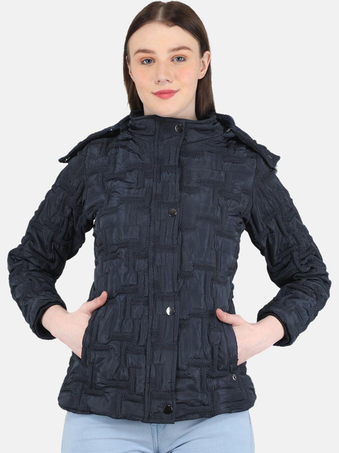 monte carlo women hooded padded jacket