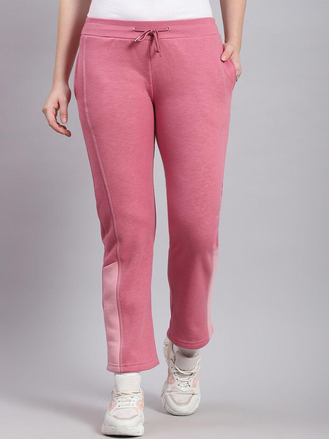 monte carlo women mid-rise track pants