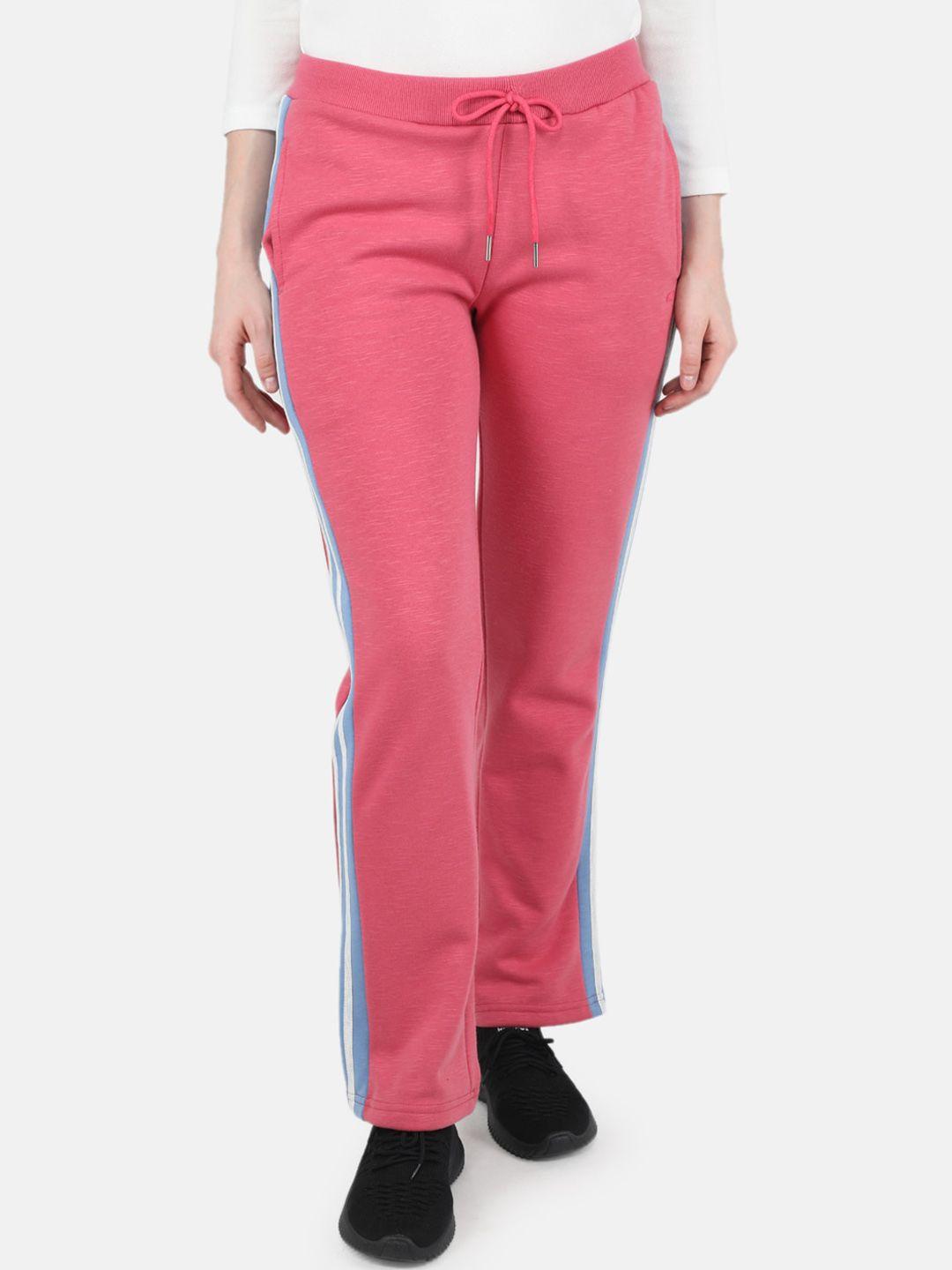 monte carlo women pink solid track pant