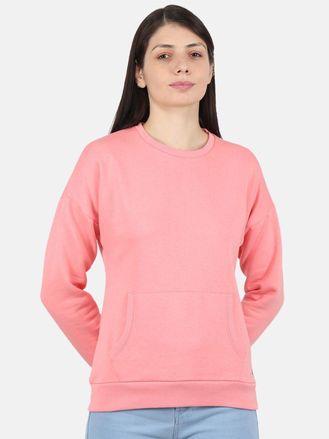 monte carlo women pink sweatshirt