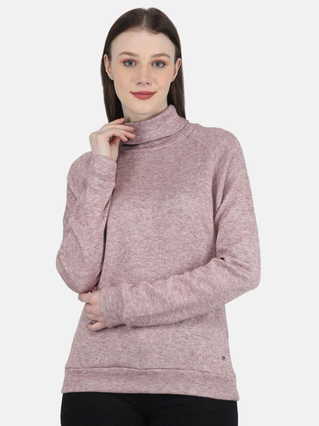 monte carlo women turtle neck pullover wool sweater