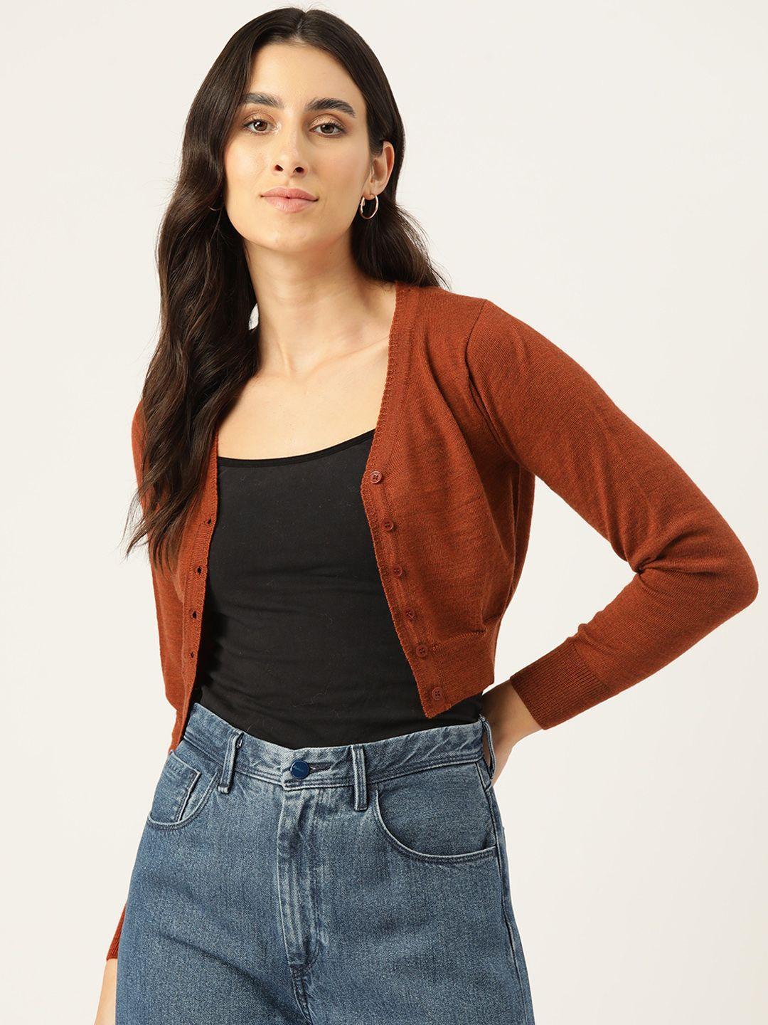 monte carlo woollen crop cardigan