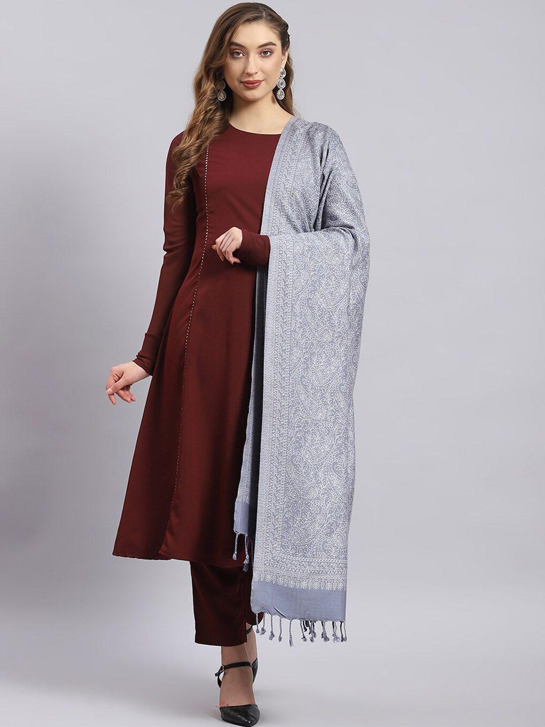 monte carlo woven design shawl