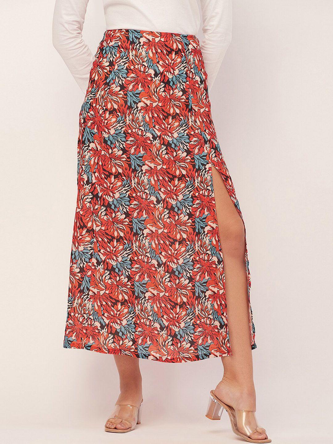 moomaya-floral-printed-a-line-midi-skirt-with-slit