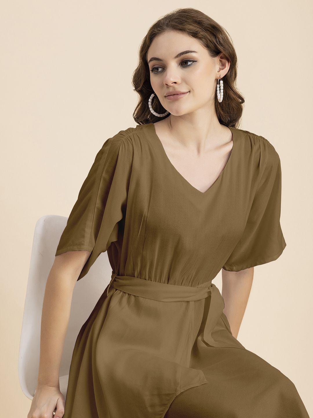 moomaya a-line midi dress